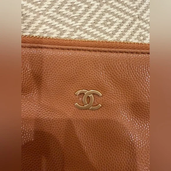 Chanel Soft Quilted Leather Tote – Camel with Gold Hardware - Picture 7 of 13